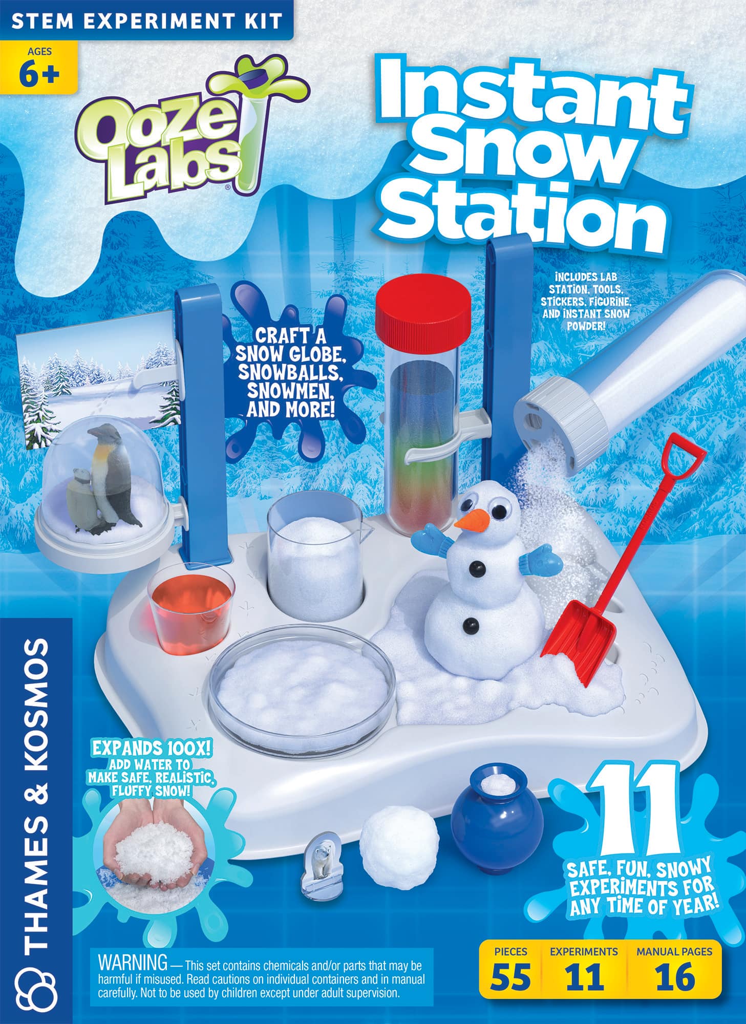Thames & Kosmos Ooze Labs: Instant Snow Station